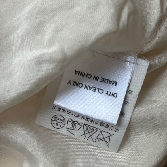 Sea NY Lace Eyelet Pencil Skirt Size 2 Wedding bridal Dainty Victorian Coquette - Picture 8 of 9